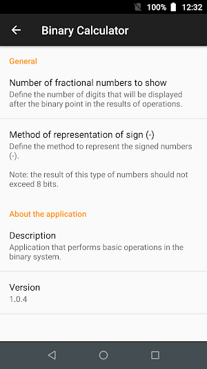 Binary Calculator Screenshot 3