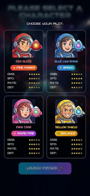 Galactic Barrage Screenshot 1