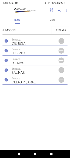 Peñaloza Usuario Screenshot 2