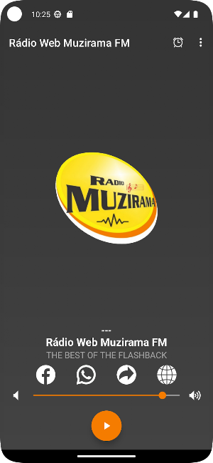 Rádio Web Muzirama FM Screenshot 1