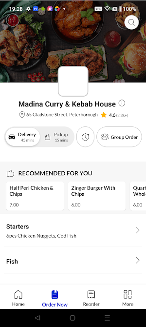 Madina Curry and Kebab House Screenshot 1