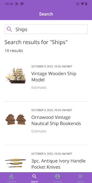 Monarch Auction & Estate Screenshot 3