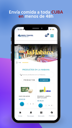 Briel Travel: Envíos a Cuba Screenshot 1