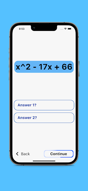 MathWizard Screenshot 2