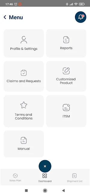 MHP Customer Portal Screenshot 2