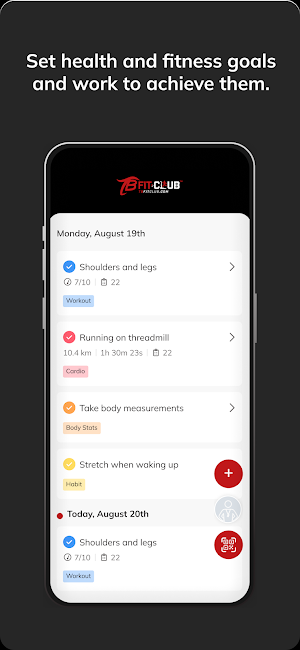 TB Fit Club Screenshot 3