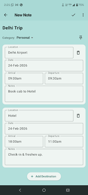 NoteLiha: Private Cloud Notes Screenshot 1