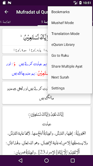 Mufradat ul Quran - Urdu - Imam Raghib Isfahani Screenshot 3