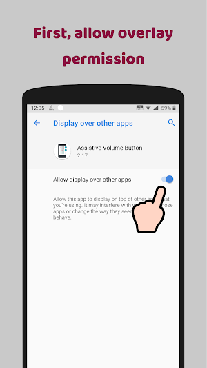 Assistive Volume Button Screenshot 0