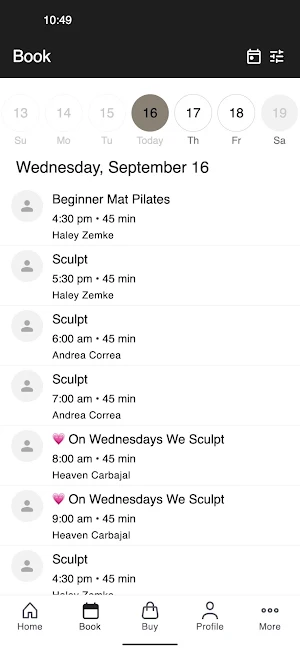 Clover Coffee & Pilates Screenshot 1