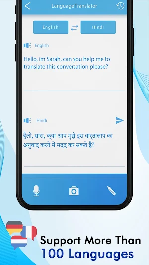 Voice Translator All Languages Screenshot 1