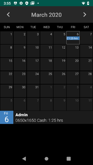 Police Overtime Calculator Screenshot 0