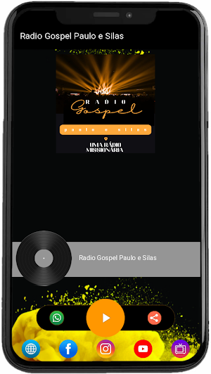 Radio Gospel Paulo e silas Screenshot 1