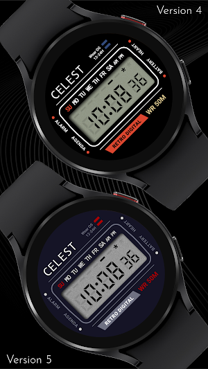 CELEST5528 Retro Digital Watch Screenshot 2