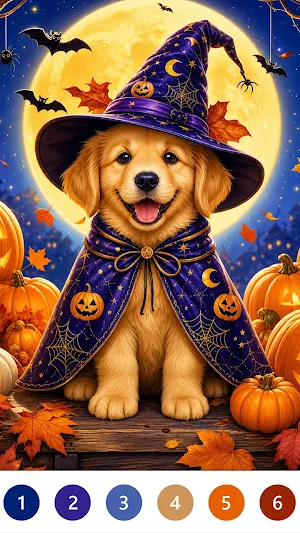 Spooky Halloween Coloring Book Screenshot 3