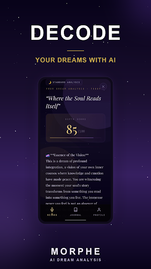 MORPHE — Dream Intelligence Screenshot 0