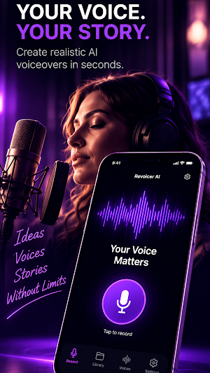 Revoicer AI - Voice Generator Screenshot 0