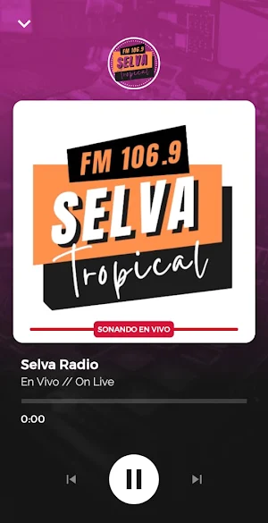 Selva Radio Screenshot 2