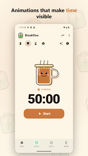 Breakflow: Focus booster Screenshot 1