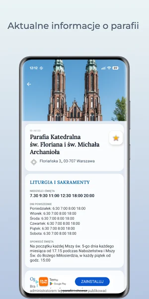 Moja Parafia Screenshot 1
