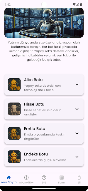 AI Borsa Robotu Screenshot 0