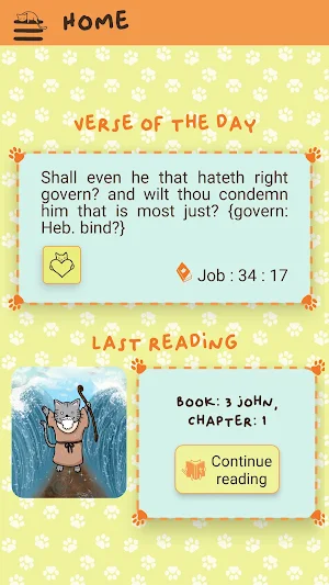 Holy Bible with Cats Screenshot 1