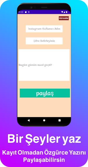 Oku yaz paylaş - YOP Screenshot 2