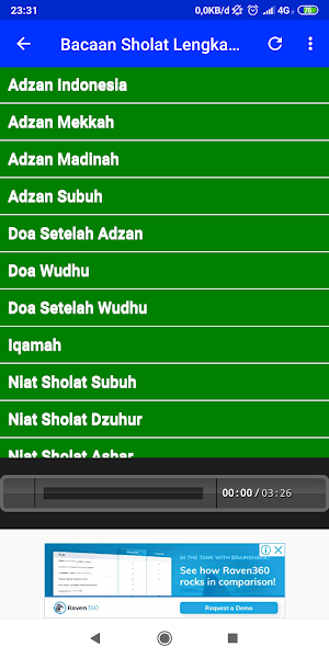 Bacaan Sholat Lengkap Dengan Screenshot 3