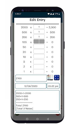 Cash counter and calculator Screenshot 3