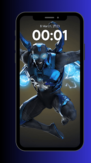 Blue Beetle Wallpaper 4K HD Screenshot 0