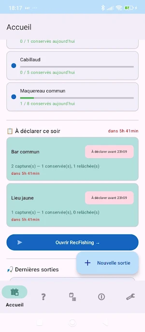 PêcheExpert - Carnet de Pêche Screenshot 2