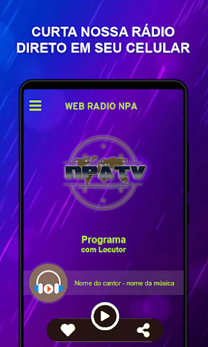 Web Rádio NPA Screenshot 0