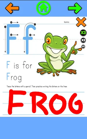 Letter Tracing For Kids Screenshot 2
