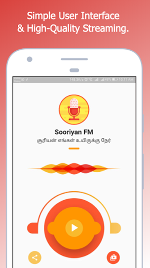 Sooriyan FM Tamil Radio Online Screenshot 2