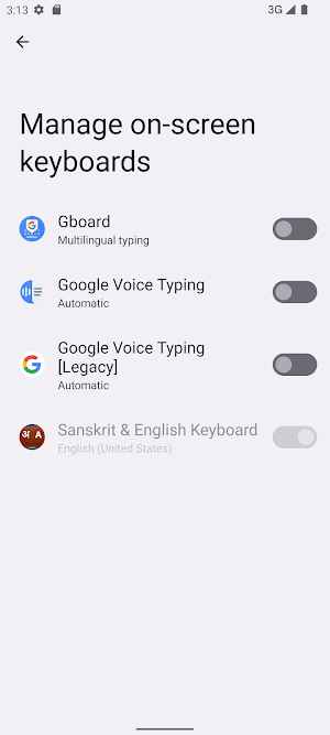 Akshar Keyboard Screenshot 3