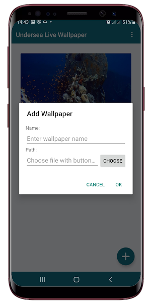 Under Sea Live Wallpaper Screenshot 1