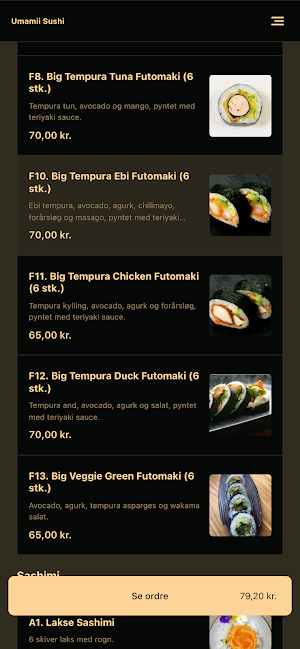 Umamii Sushi Screenshot 2