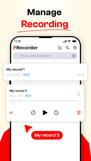 Voice Recorder & Voice Memos Screenshot 2