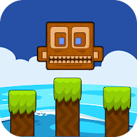 Wooden animals jump