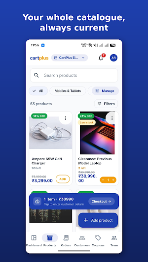 CartPlus POS Screenshot 3