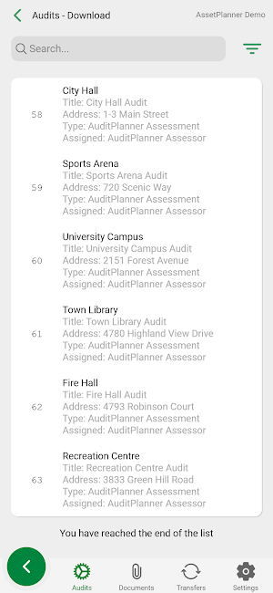 AuditPlanner Screenshot 0