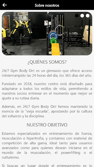 GymBodyON Screenshot 2