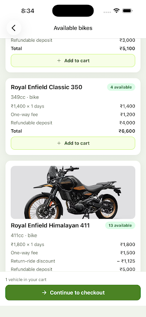 Open Rides Screenshot 0