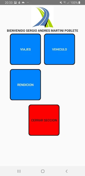 transportes Jerez Conductor Screenshot 0