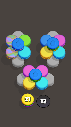 Coins Sort Mahjong Screenshot 2