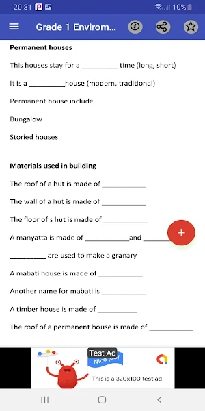 Grade 1: environment studies Screenshot 2
