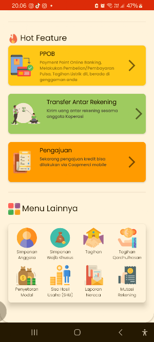 Coopmerci Mobile Screenshot 3
