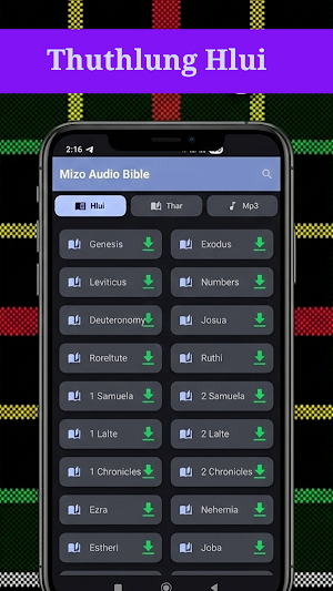Mizo Audio Bible Screenshot 2