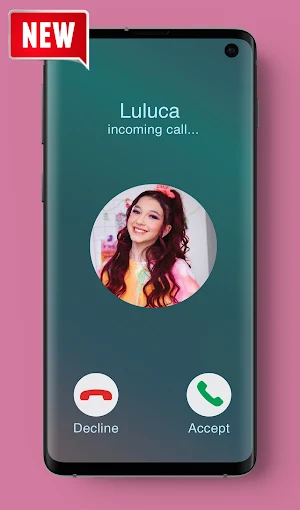 Luluca Calling Me - Fake Video Call Screenshot 0
