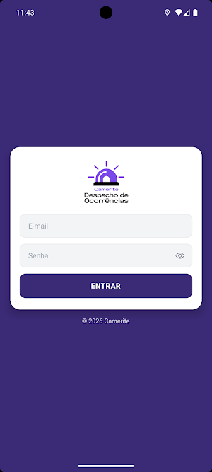 Despacho de Ocorrências Screenshot 0
